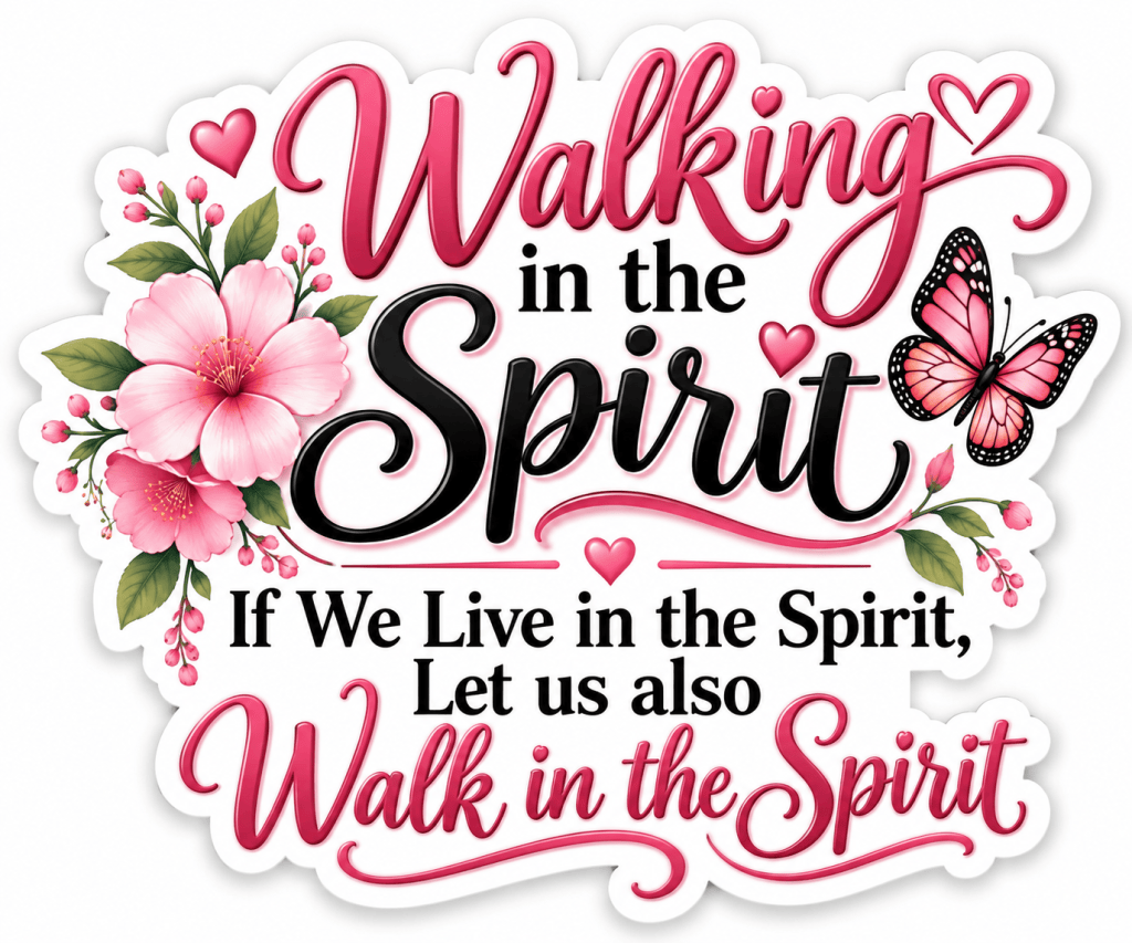 Living by Faith: If We Live in the Spirit, Let us also Walk in the&nbsp;Spirit